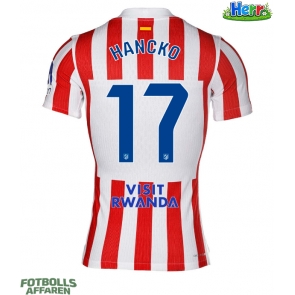 Atletico Madrid David Hancko #17 Hemmatröja 2025-26 Kortärmad
